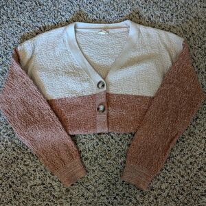 Hem & thread cardigan size large